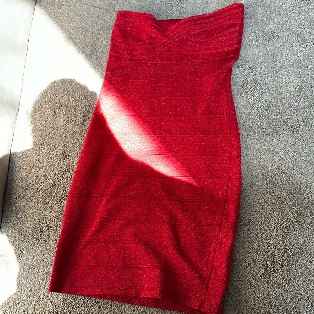 Red dress
